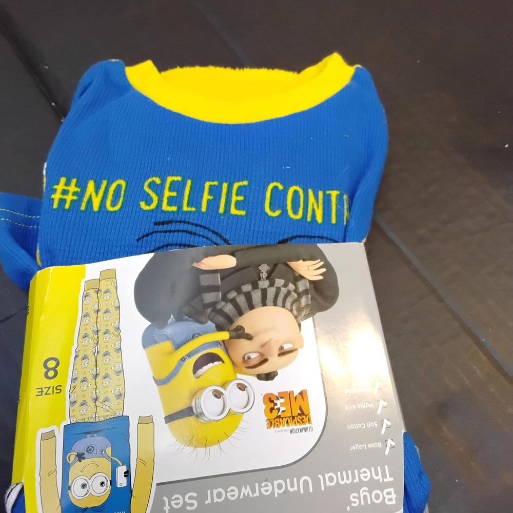 Minions Boys' Blue Pajama Set